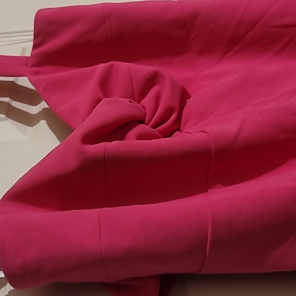 LULU'S HOT PINK MIDI DRESS SIZE XLARGE 💜 NWOT - Picture 6 of 6